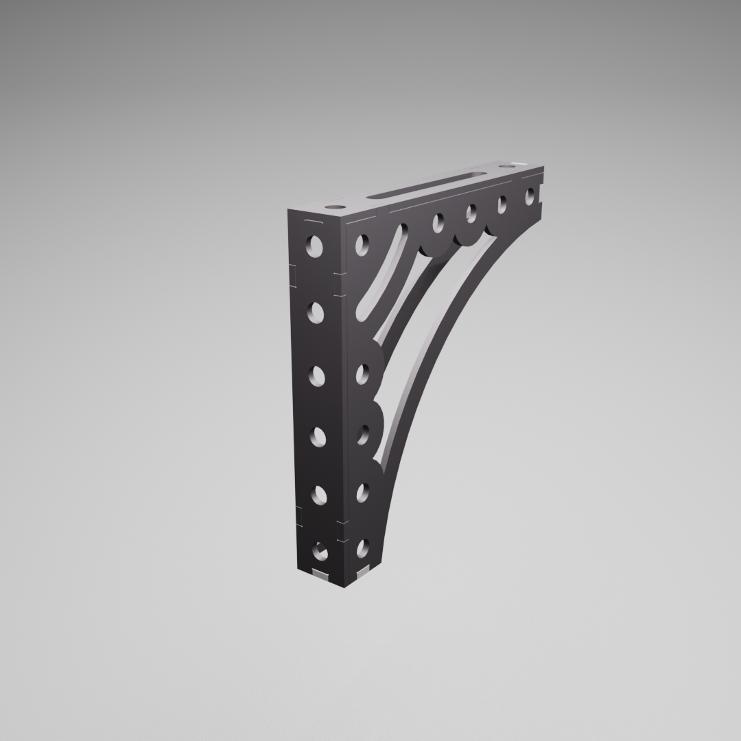 Extension Angle 250x250 x 100mm